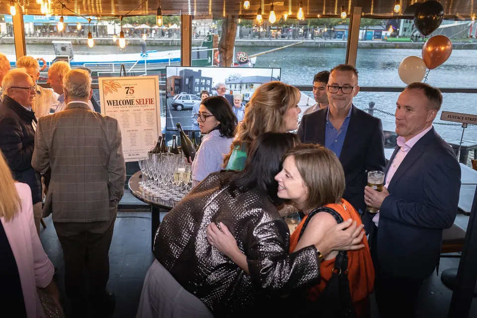 Ampersand 75th anniversary celebration at Charlotte Quay, Dublin