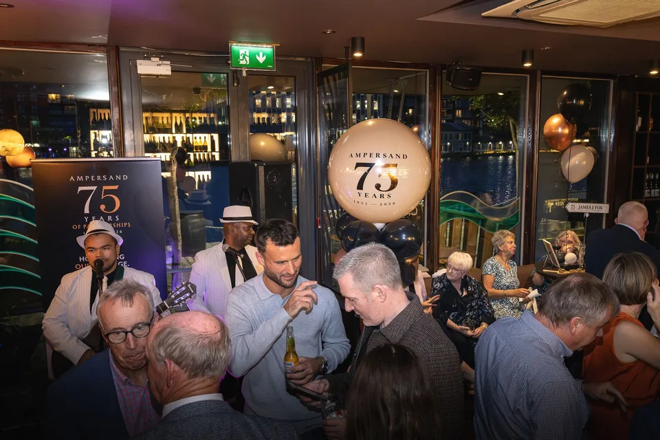 Ampersand 75th anniversary celebration at Charlotte Quay, Dublin