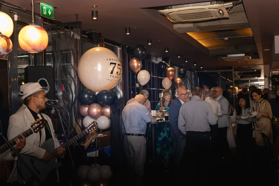 Ampersand 75th anniversary celebration at Charlotte Quay, Dublin