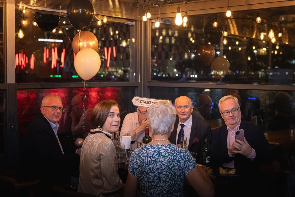 Ampersand 75th anniversary celebration at Charlotte Quay, Dublin