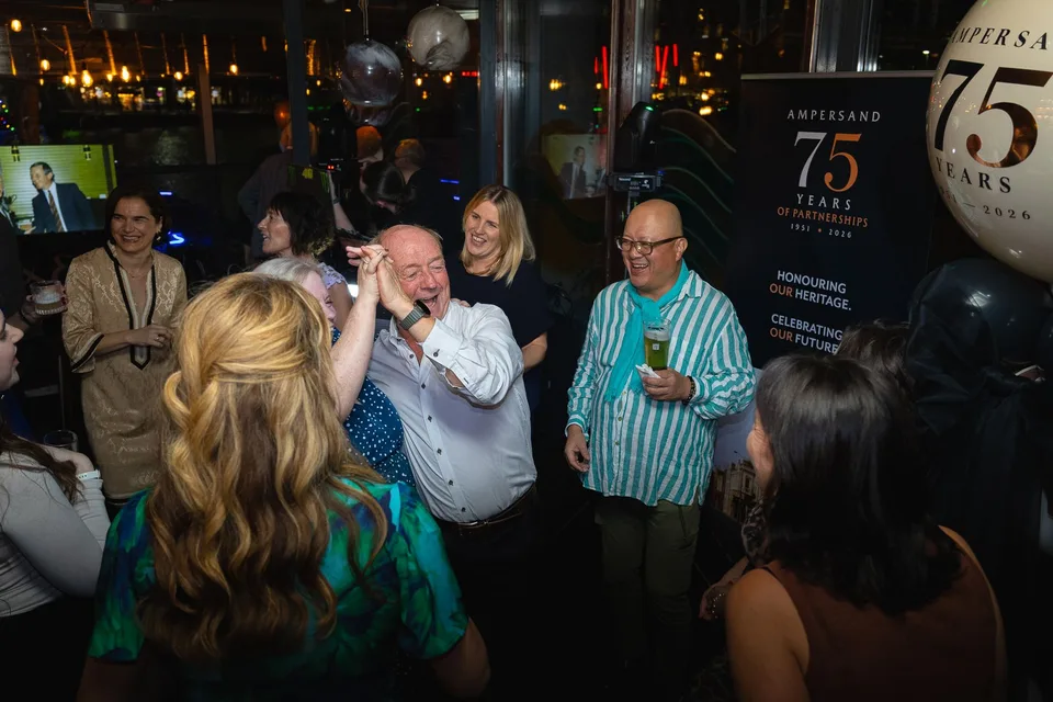 Ampersand 75th anniversary celebration at Charlotte Quay, Dublin