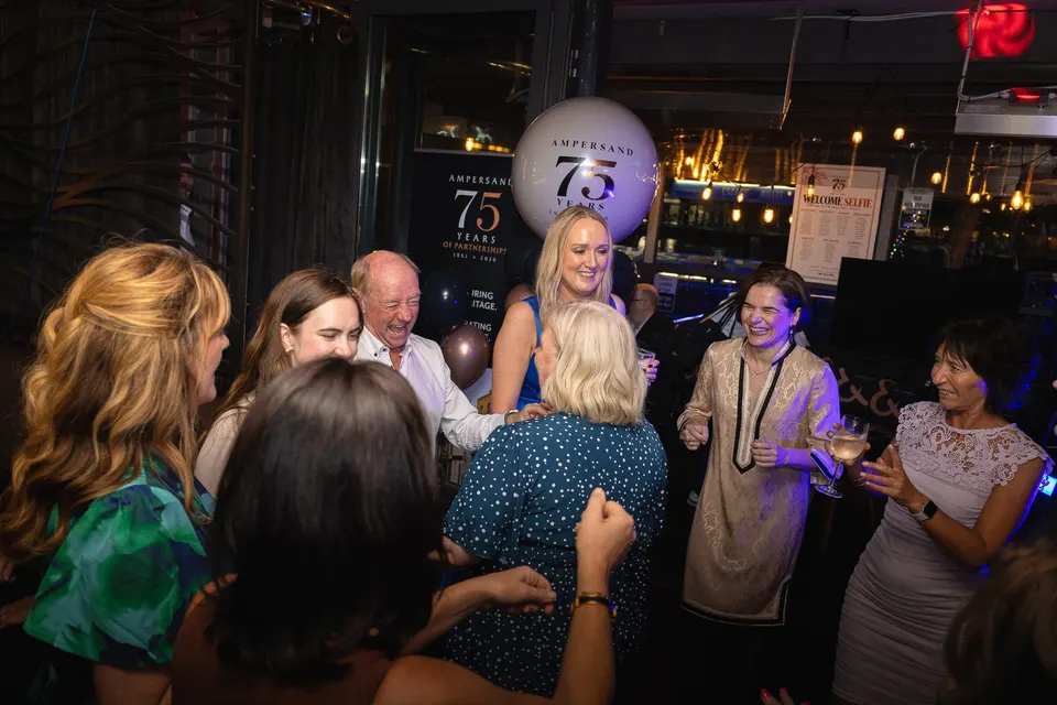 Ampersand 75th anniversary celebration at Charlotte Quay, Dublin