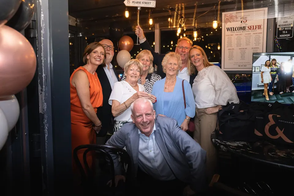Ampersand 75th anniversary celebration at Charlotte Quay, Dublin