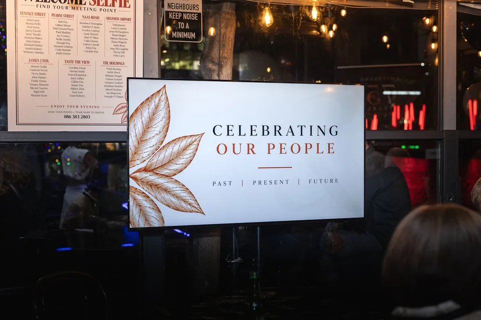 Ampersand 75th anniversary celebration at Charlotte Quay, Dublin