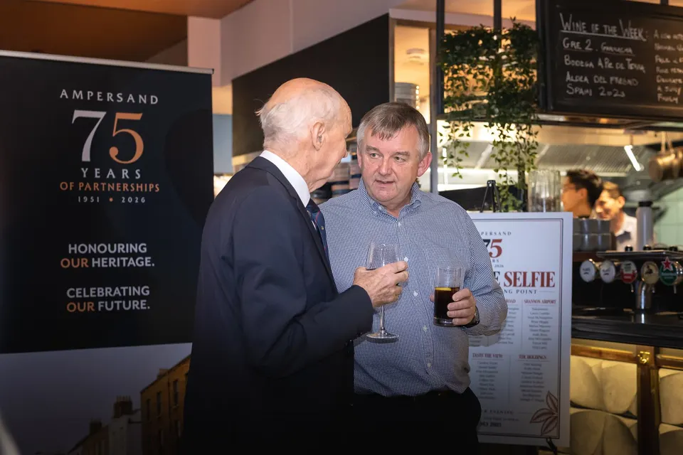 Ampersand 75th anniversary celebration at Charlotte Quay, Dublin