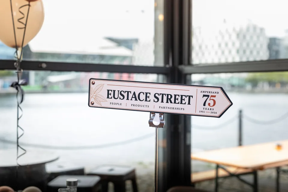 Ampersand 75th anniversary celebration at Charlotte Quay, Dublin