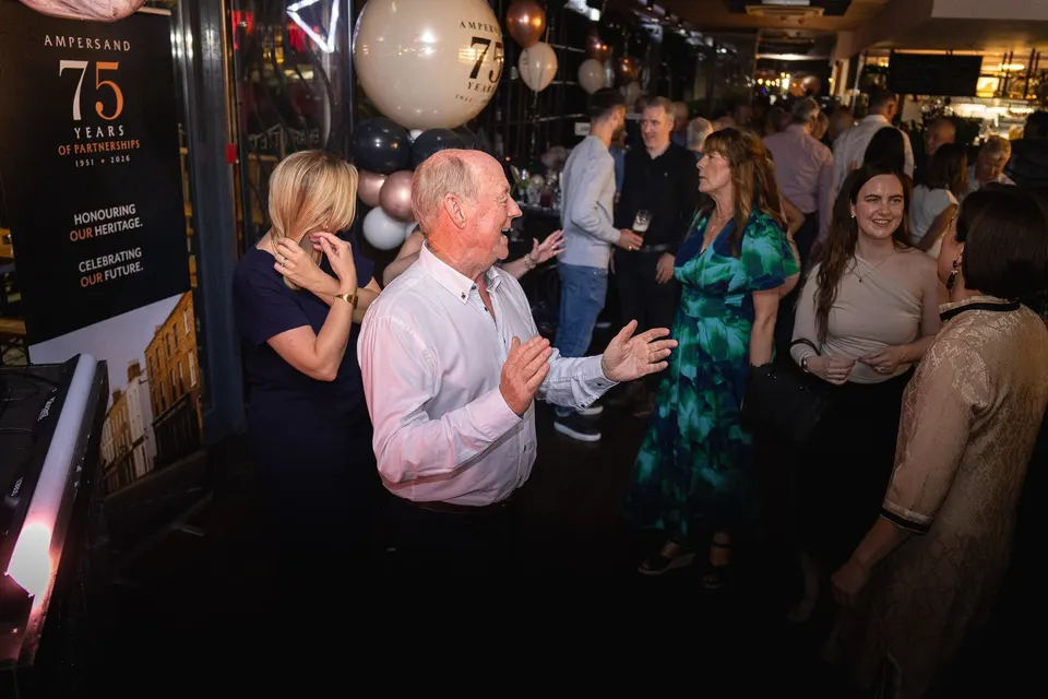 Ampersand 75th anniversary celebration at Charlotte Quay, Dublin