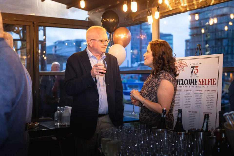 Ampersand 75th anniversary celebration at Charlotte Quay, Dublin