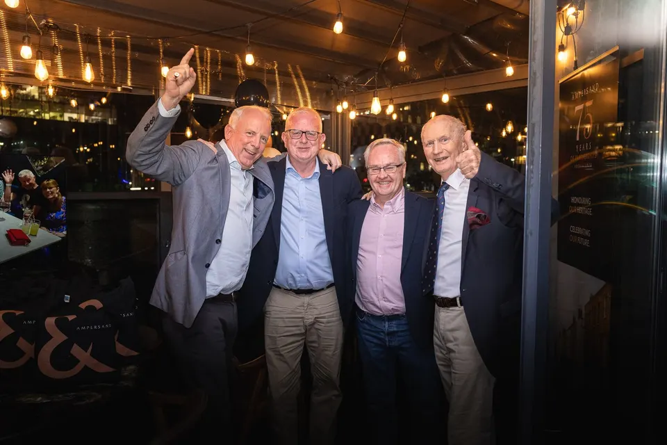 Ampersand 75th anniversary celebration at Charlotte Quay, Dublin