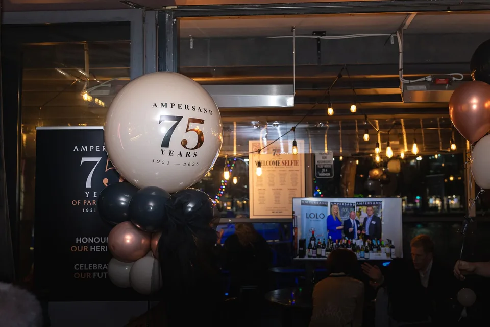Ampersand 75th anniversary celebration at Charlotte Quay, Dublin