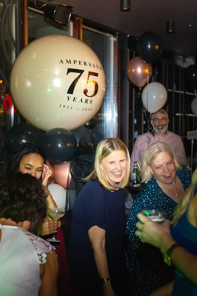 Ampersand 75th anniversary celebration at Charlotte Quay, Dublin